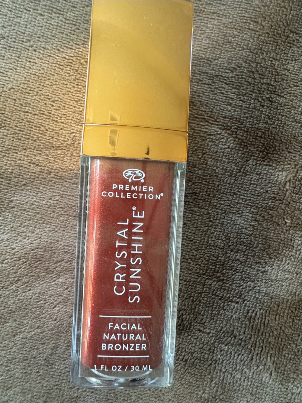 Crystal Sunshine Facial Bronzer - Shimmering Copper